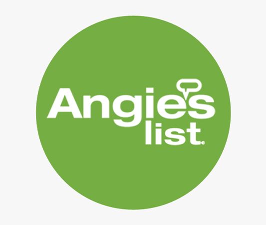 Angie's List logo in a green circle
